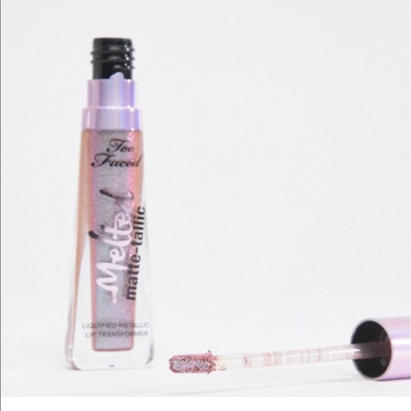 🌼💙🌟🧚MAGIC METAL Transformer DISCONTINUED Too Faced Melted Metal Lip NWT - Picture 6 of 8